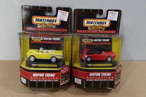 lot 188 image: 2 Matchbox Motor Trend Collection Die Cast Cars