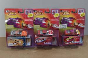 lot 191 image: 3 Track Stars Collectables Die Cast Model Cars