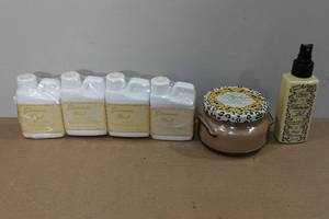 lot 232 image: Tyler Candle Co Candle, Toilet Spray, Laundry Soap