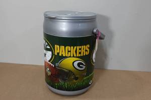 lot 291 image: Green Bay Packers Can Cooler Holds 12 Cans
