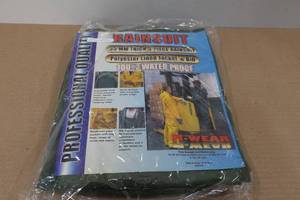 lot 294 image: New .35mm Thick Polyester Lined Jacket & Bib Rainsuit -4XL