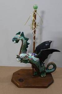 lot 300 image: Carousel Dragon Statue