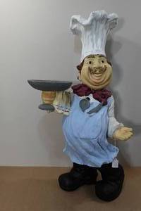 lot 303 image: Happy Chef Large Statue