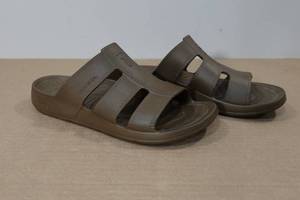 lot 393 image: Nuusole Mens Stanley Rubber Slides -Szie 11