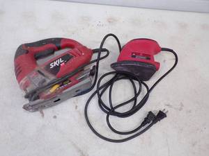 lot 37 image: Jig Saw and Sander