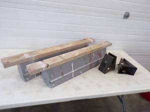 lot 43 image: Folding Saw Horses