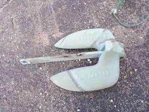 lot 50 image: Large Anchor with Rope