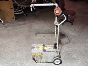 lot 43 image: Frymaster Shortening  Oil Disposal Unit - Hand Pump