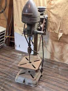 lot 57 image: Vintage Power King Drill Press