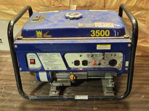 lot 65 image: Wen Power Generator 3500 Good Working Unit