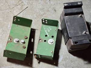 lot 126 image: John Deere Lawn Mower Weight and Brackets