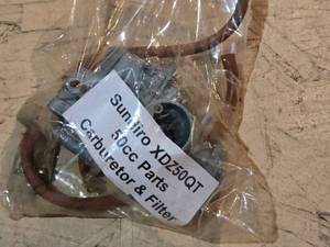 lot 164 image: Sundiro XDZ50QT 50 CC Carburetor and Filter