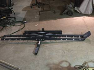 lot 193 image: Hitch Mount Motorcycle Carrier