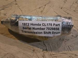 lot 309 image: 1972 Honda CL175 Transmission Shift Drum