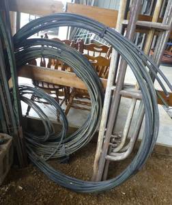 group of wire - 4 Ott aluminum and smaller