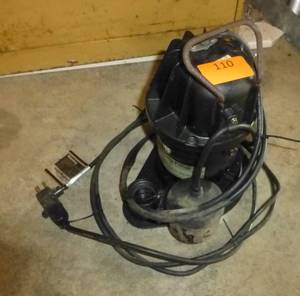 Sump pump 13hp