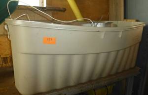 Large tote full of wiring