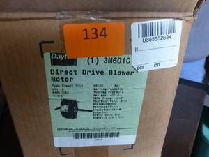 New Dayton blower motor 16hp 3M601C