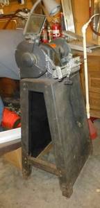 12hp grinder on stand - works