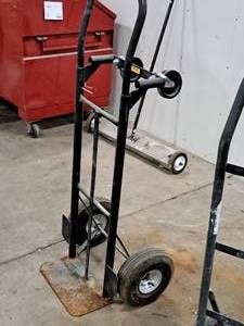 lot 63 image: Lay-DownUpright Dolly 4-wheel