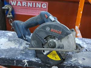 lot 106 image: Bosch 5-34 18V Circular Saw
