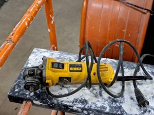 lot 112 image: DeWalt Angle Grinder D28110