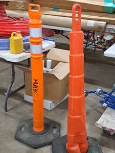 lot 182 image: Lot of (2) 48 Marking Posts