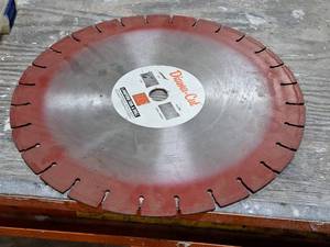 lot 188 image: Lot of (n1) Langford Tool & Drill Diama-Cut 16 Saw Blade