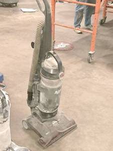 lot 203 image: Hoover Canister Upright Vacuum