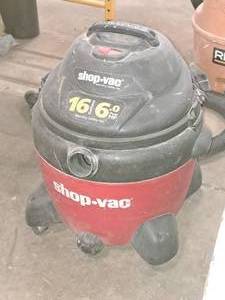 lot 209 image: Shop-Vac 16-Gallon Shop Vacuum with Hose