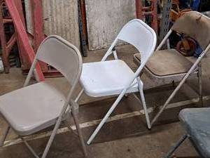 lot 242 image: Lot of (3) Folding Chairs