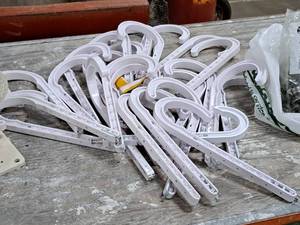 lot 249 image: Lot of (20) Plastic Hooks