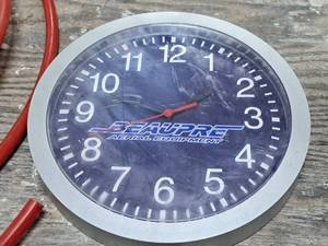 lot 259 image: Beaupre Aerial Equipment Wall Clock 12