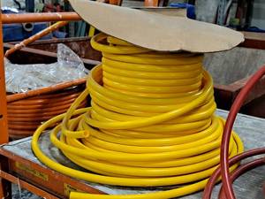 lot 261 image: Lot of (1 Partial Spool) 12-I.D., 58-O.D. Polyflex Tubing