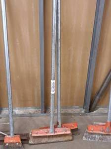 lot 338 image: Lot of (2) 14-Blade Floor Scrapers