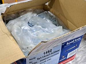 lot 508 image: Lot of (1 Box) Drywall Screws #6x1-14