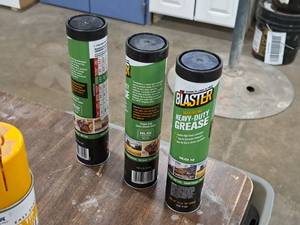 lot 529 image: Lot of (3) Heavy Duty Grease Tubes
