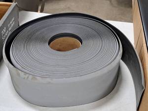 lot 545 image: Lot of (1 Partial Roll) 4 Rubber Wall Base