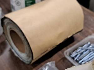 lot 605 image: Lot of (1 Partial Roll) 12 Waterproof Flashing Membrane