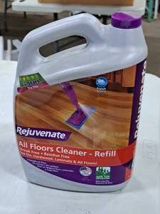 lot 621 image: Lot of (1) Rejuvenate All Floor Cleaner - Refill 1-Gallon Bottle