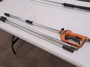 lot 627 image: Power Care Pressure Washer Spray Wand with (2) 40 Extension Wands