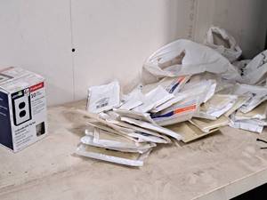 lot 638 image: Lot of (50) Misc. Electrical - Face Plates for Outlets and Switches