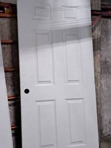 lot 642 image: Entry Door  6-panel, Pre Drilled, No Hardware 36x79-12