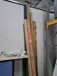 lot 645 image: Lot of (8) Misc. Timbers  Various Dimensions