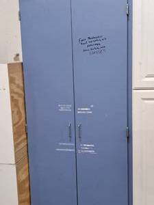 lot 648 image: Storage Cabinet 2-door