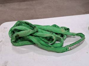 lot 659 image: Olsen 12 Lifting Strap, Circular Strap 22 Diameter  6000-lbs Vertical  Choker 4800-lbs  Basket 12000-lbs