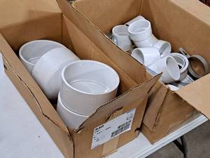 lot 677 image: Lot of (2 Boxes) Assorted PVC Parts