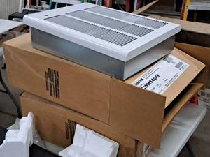 lot 679 image: Lot of (2) Qmark 40002000W Fan Forced Wall Heaters