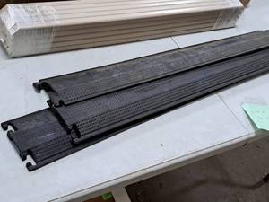 lot 682 image: Lot of (3) Interlocking Power Cord  Cable Shield  Guards