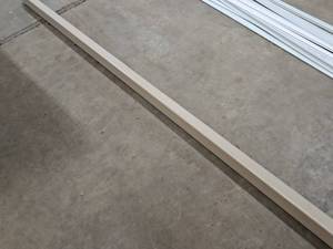 lot 689 image: Lot of (2) Corner Trim Pieces with Inserts